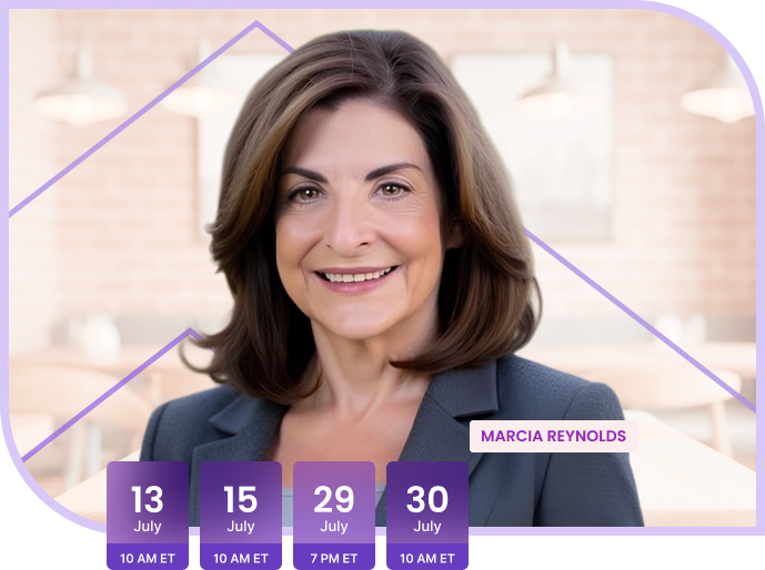 Marcia Live Intensive